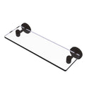 Tango Collection Glass Vanity Shelf with Beveled Edges