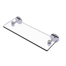 Tango Collection Glass Vanity Shelf with Beveled Edges