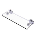 Tango Collection Glass Vanity Shelf with Beveled Edges