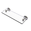 Tango Collection Glass Vanity Shelf with Beveled Edges