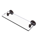 Tango Collection Glass Vanity Shelf with Beveled Edges