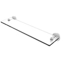 Tango Collection Glass Vanity Shelf with Beveled Edges
