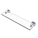 Tango Collection Glass Vanity Shelf with Beveled Edges