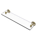 Tango Collection Glass Vanity Shelf with Beveled Edges