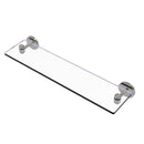 Tango Collection Glass Vanity Shelf with Beveled Edges