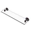 Tango Collection Glass Vanity Shelf with Beveled Edges