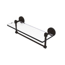 Tango Collection Glass Vanity Shelf  with Integrated Towel Bar