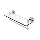 Tango Collection Glass Vanity Shelf  with Integrated Towel Bar