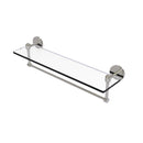 Tango Collection Glass Vanity Shelf  with Integrated Towel Bar