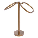 Valet  serviettes pour les invit茅s  deux anneaux ovales