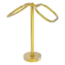 Valet  serviettes pour les invit茅s  deux anneaux ovales