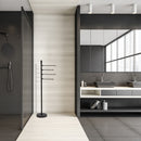 Valet 脿 serviettes autoportant de 49 pouces (124