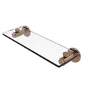 Tribecca Collection Glass Vanity Shelf with Beveled Edges