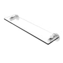 Tribecca Collection Glass Vanity Shelf with Beveled Edges