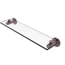 Tribecca Collection Glass Vanity Shelf with Beveled Edges