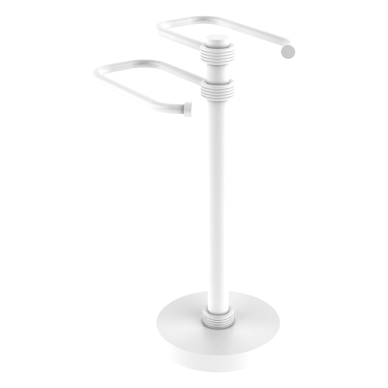 Freestanding Two Arm Guest Towel Valet