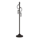 Porte-serviettes autoportant 脿 4 anneaux