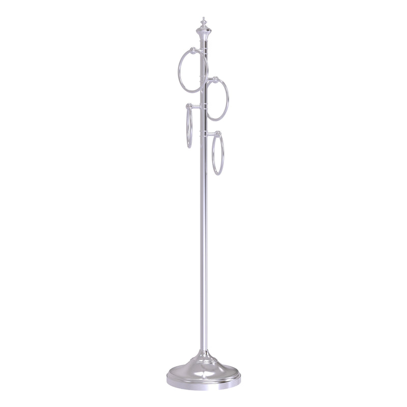 Freestanding 4 Towel Ring Stand
