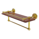 Waverly Place 脡tag猫re en bois ip avec rail de galerie et barre  serviettes