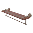 Waverly Place 脡tag猫re en bois ip avec rail de galerie et barre  serviettes