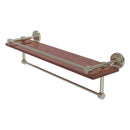 Waverly Place 脡tag猫re en bois ip avec rail de galerie et barre  serviettes