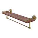 Waverly Place 脡tag猫re en bois ip avec rail de galerie et barre  serviettes