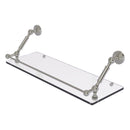 Waverly Place Floating Glass Shelf with Gallery Rail
