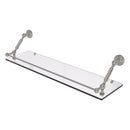 Waverly Place Floating Glass Shelf with Gallery Rail