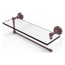 Waverly Place Collection Paper Towel Holder with Glass Shelf