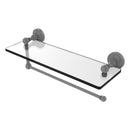 Waverly Place Collection Paper Towel Holder with Glass Shelf