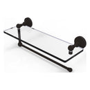 Waverly Place Collection Paper Towel Holder with Glass Shelf
