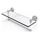 Waverly Place Collection Paper Towel Holder with Glass Shelf