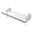 Waverly Place Collection Paper Towel Holder with Glass Shelf