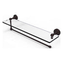 Waverly Place Collection Paper Towel Holder with Glass Shelf