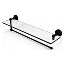 Waverly Place Collection Paper Towel Holder with Glass Shelf