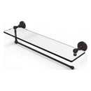 Waverly Place Collection Paper Towel Holder with Glass Shelf