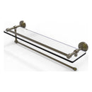 Waverly Place Collection Paper Towel Holder with Gallery Rail Glass Shelf
