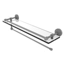 Waverly Place Collection Paper Towel Holder with Gallery Rail Glass Shelf