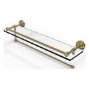 Waverly Place Collection Paper Towel Holder with Gallery Rail Glass Shelf