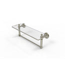 Waverly Place Collection Glass Vanity Shelf  with Integrated Towel Bar