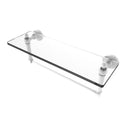 Waverly Place Collection Glass Vanity Shelf  with Integrated Towel Bar