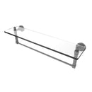 Waverly Place Collection Glass Vanity Shelf  with Integrated Towel Bar