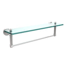 Waverly Place Collection Glass Vanity Shelf  with Integrated Towel Bar