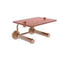 Waverly Place Porte-papier de toilette  2 rouleaux avec 茅tag猫re en bois