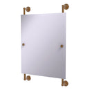 Waverly Place Collection Rectangular Frameless Rail Mounted Mirror