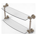 Waverly Place Collection Two Tiered Glass Shelf