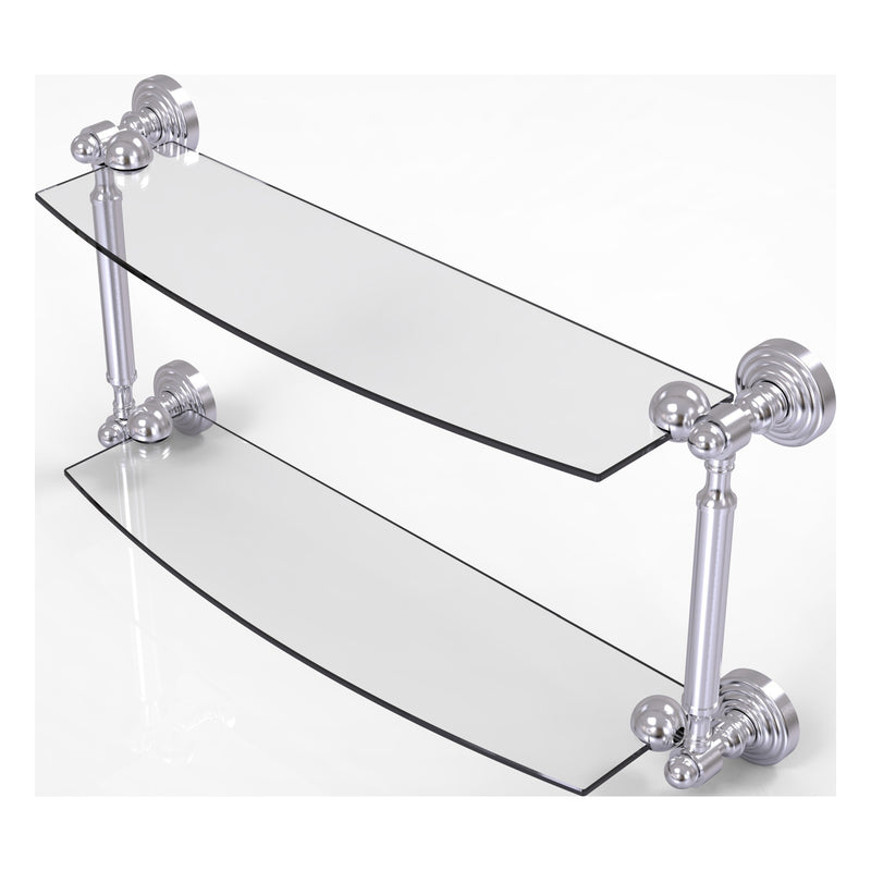 Waverly Place Collection Two Tiered Glass Shelf