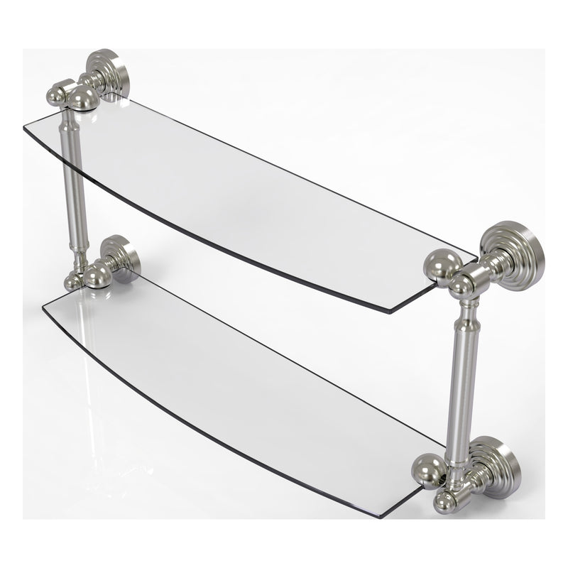 Waverly Place Collection Two Tiered Glass Shelf