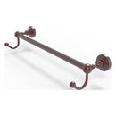 Waverly Place Collection Towel Bar with Integrated Hooks