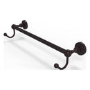 Waverly Place Collection Towel Bar with Integrated Hooks